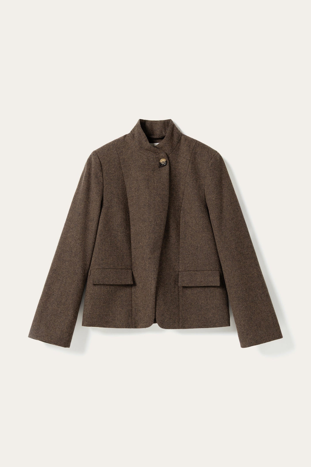 Monique Blazer Tobacco Melange