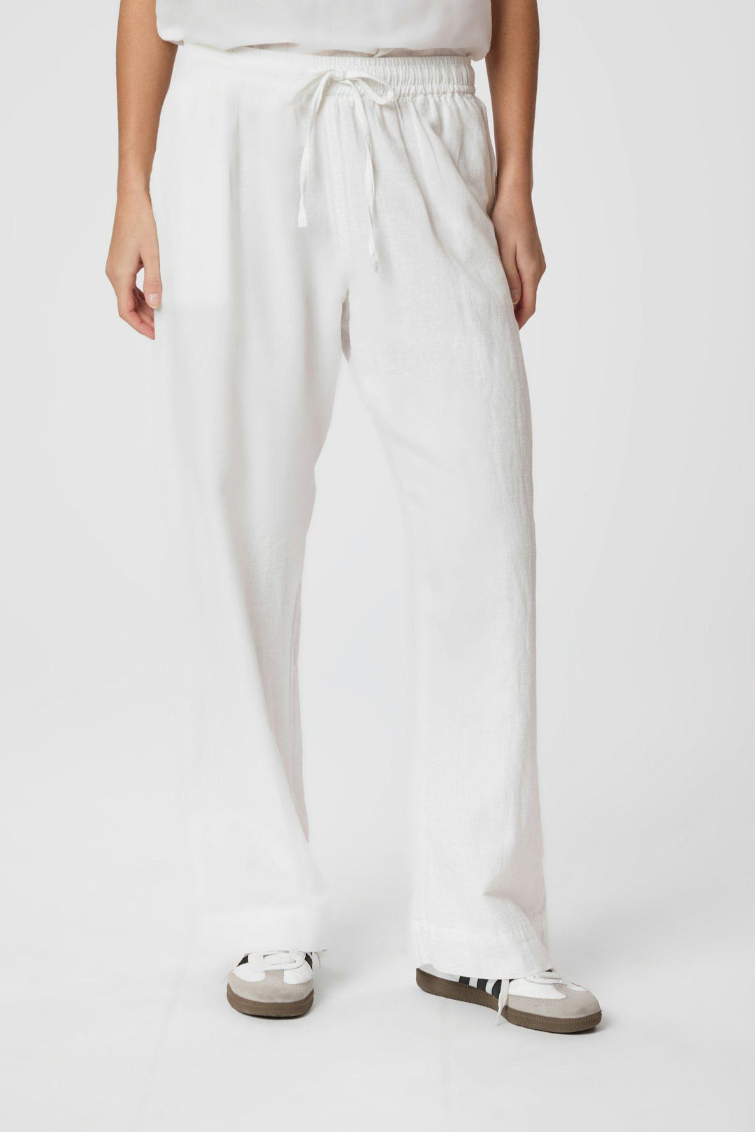 Sonar Linen Pants White