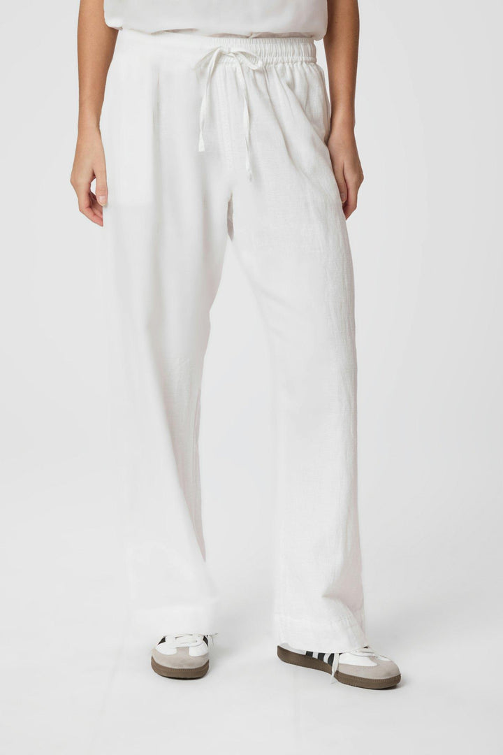 Sonar Linen Pants White