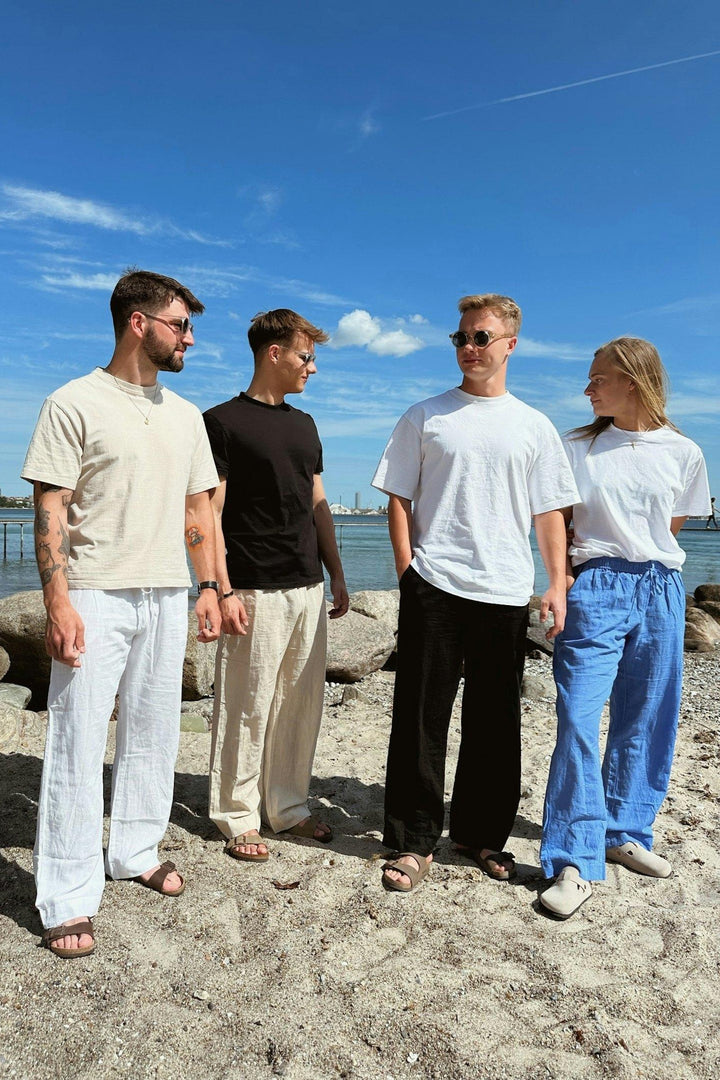 Sonar Linen Pants White