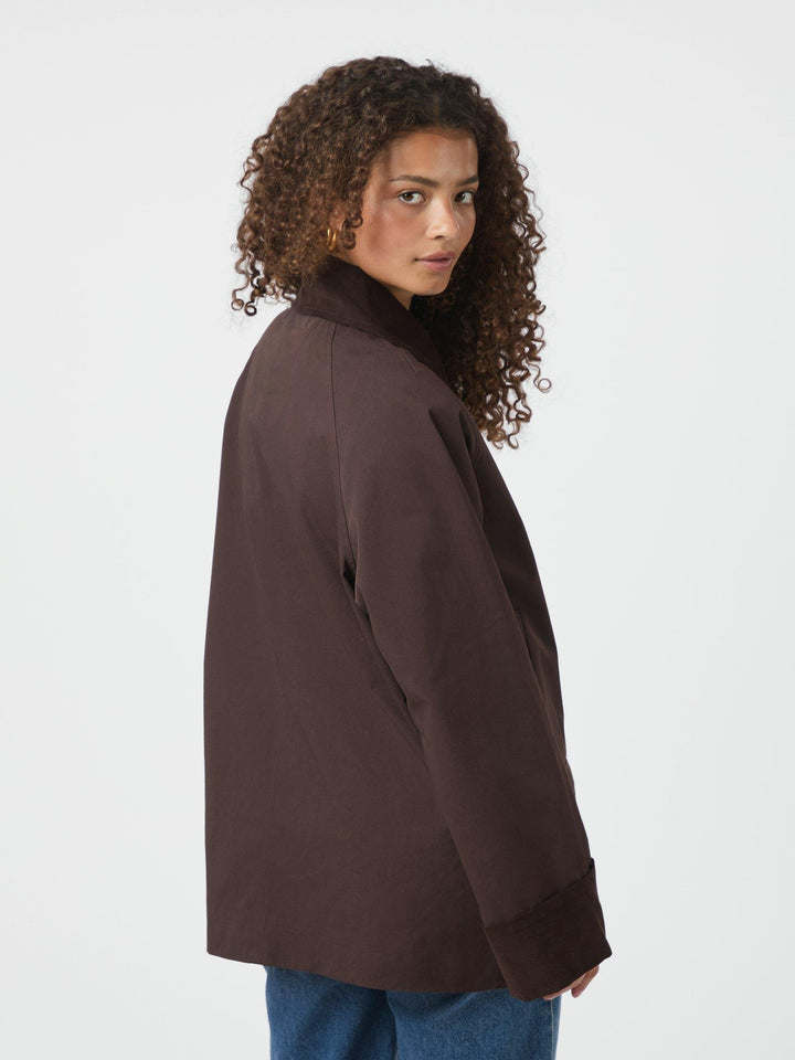 Anastacia Cord Jacket Brown