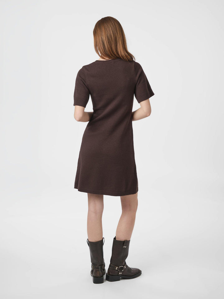 Elise Knit Dress Brown