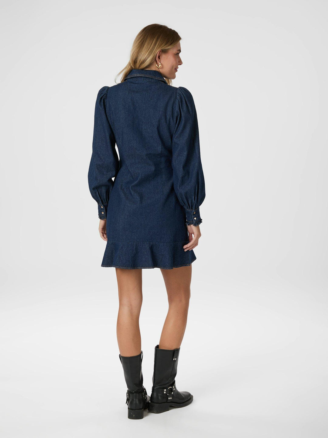 Nikko Denim Dress Blue