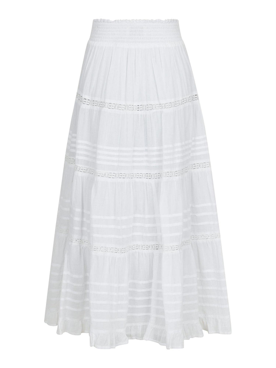 Felicia S Voile Skirt White