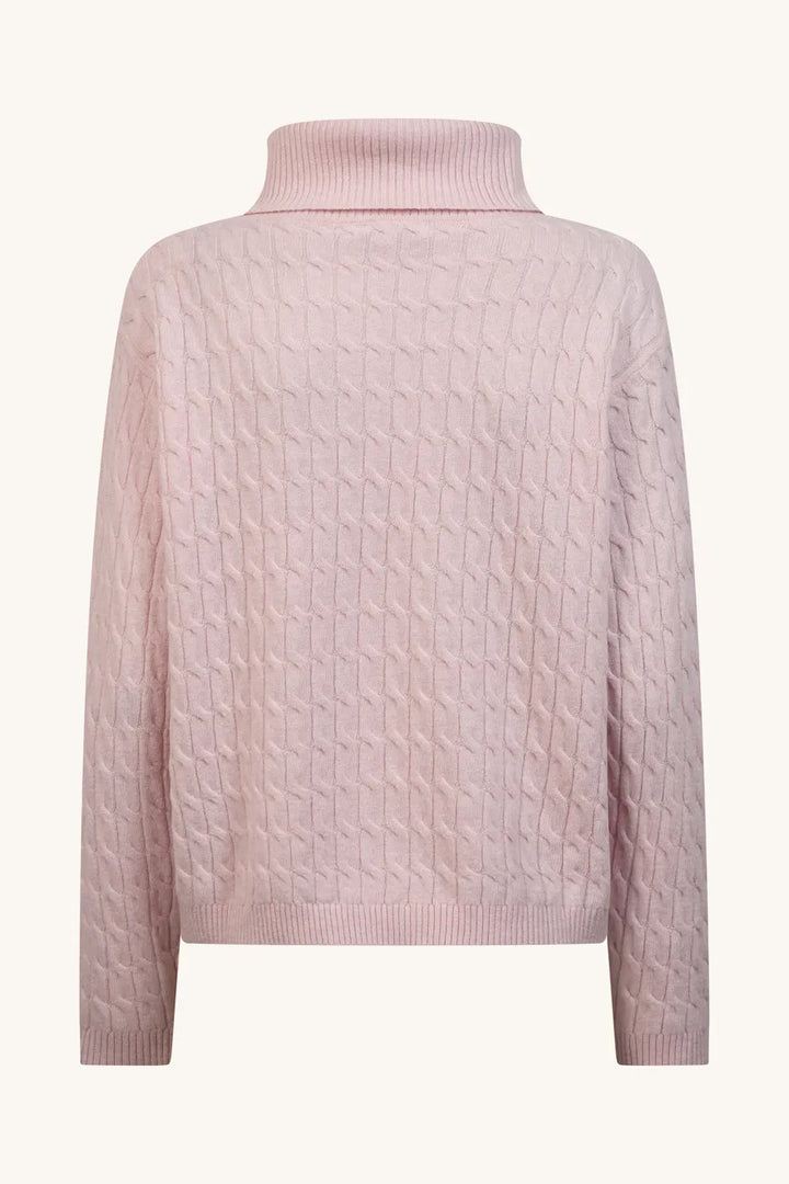 Phyllis Knit Pale Pink Melange