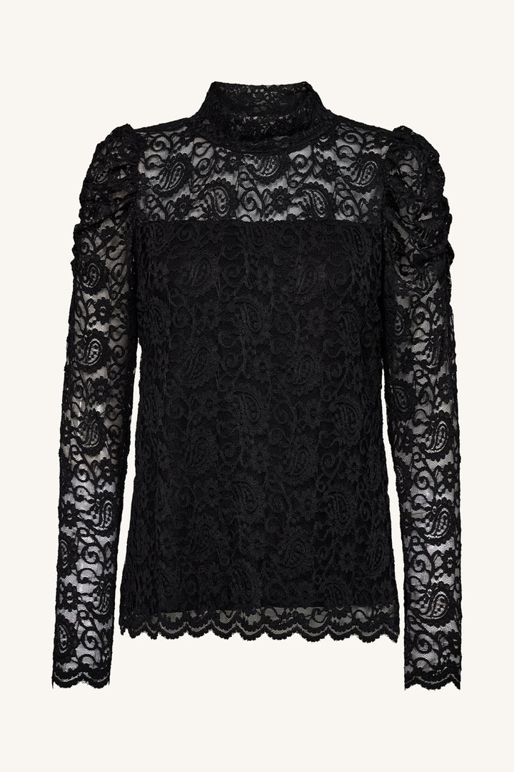 Amethyst T-Shirt L/S Black