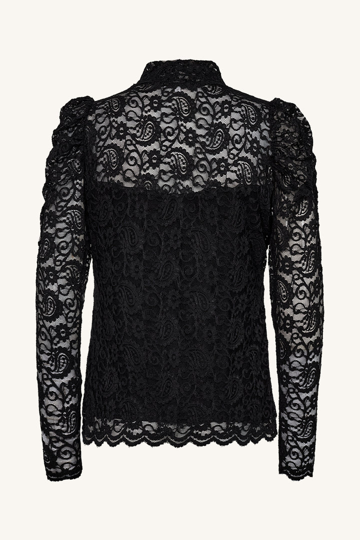 Amethyst T-Shirt L/S Black