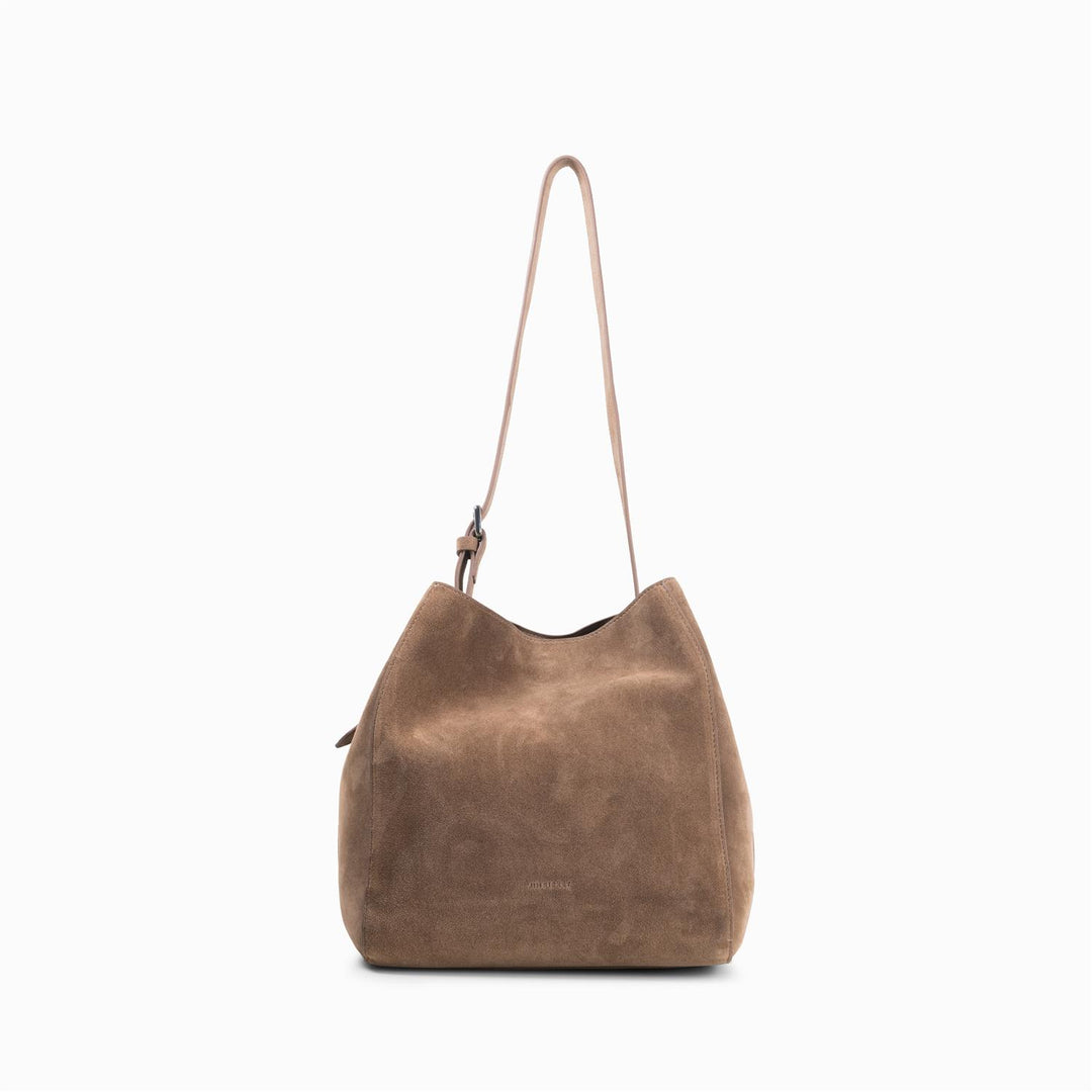 Sac Medium Suede Canguro