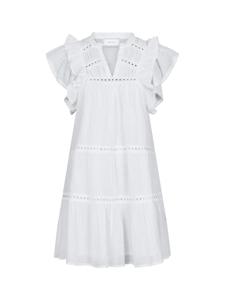 Jamma S Voile Dress White
