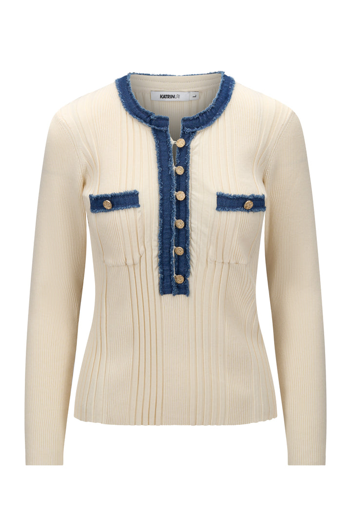 La Pullover Off White