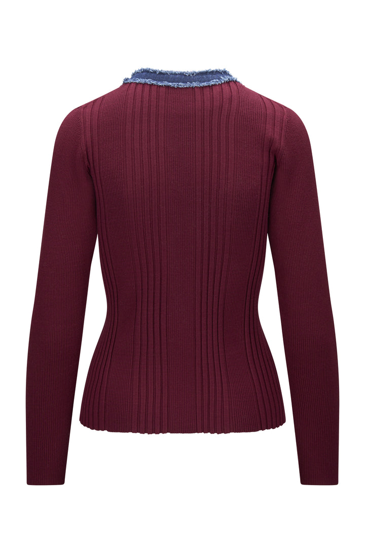 La Pullover Bordeaux