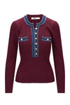 La Pullover Bordeaux
