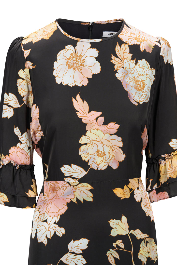 Time Vivienne Dress Autumn Pastel