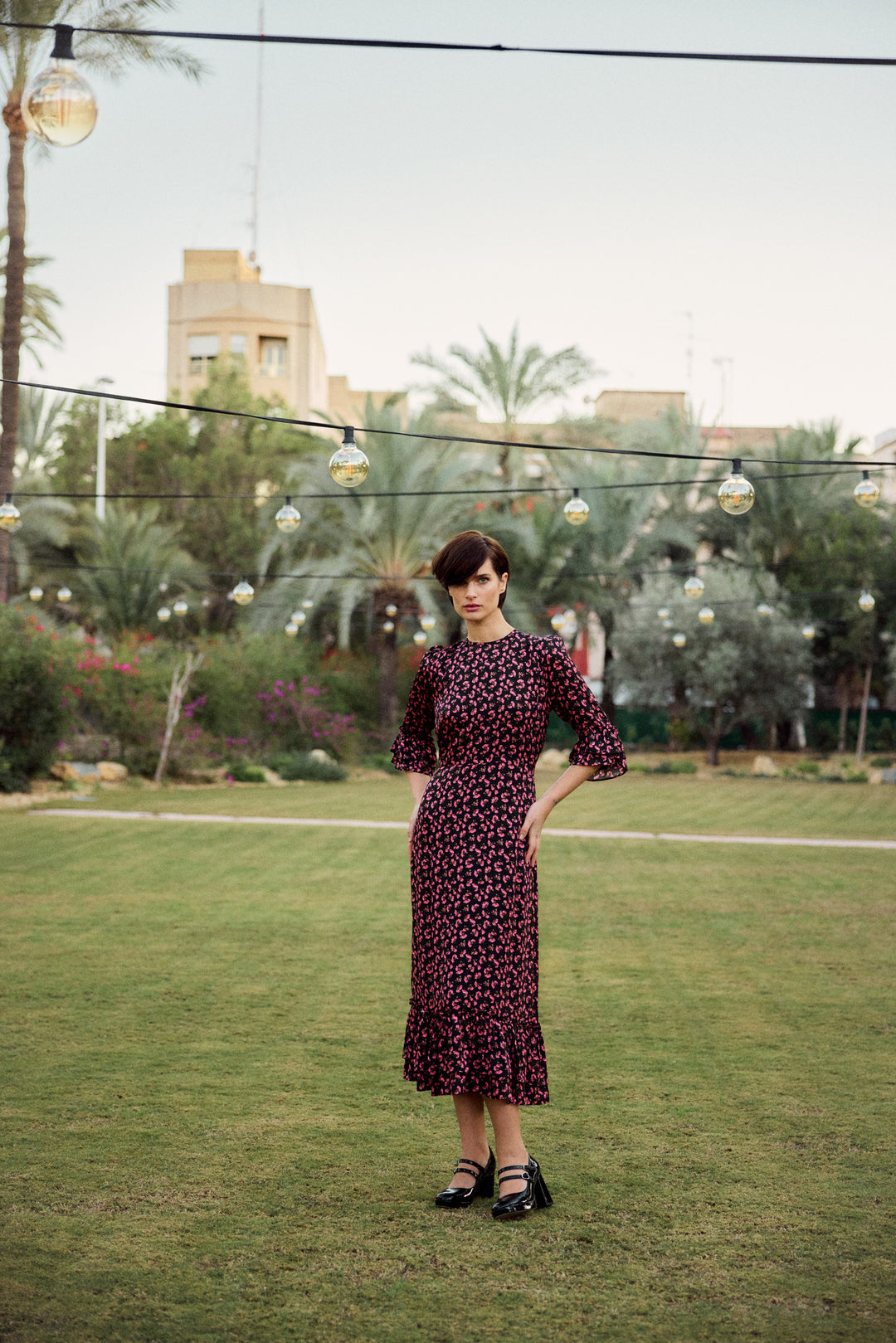 Tango Vivienne Dress Black Rose