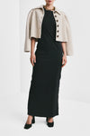 Tailored Cropped Jacket Vintage White