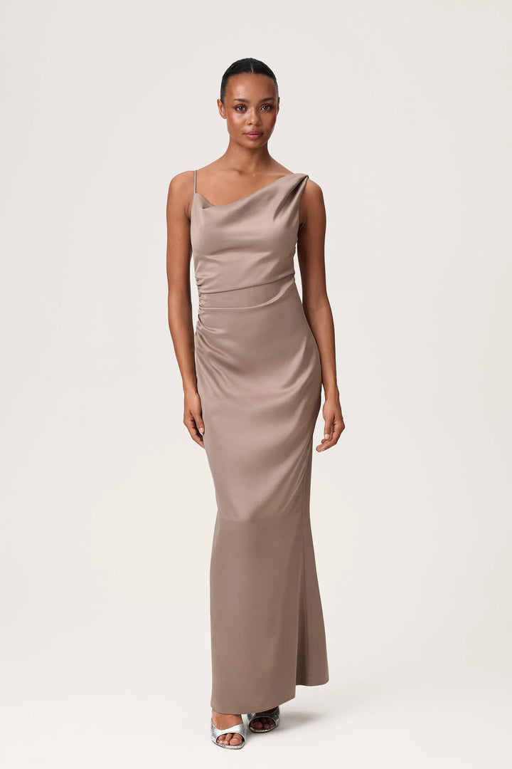 Almeria Maxi Dress Taupe