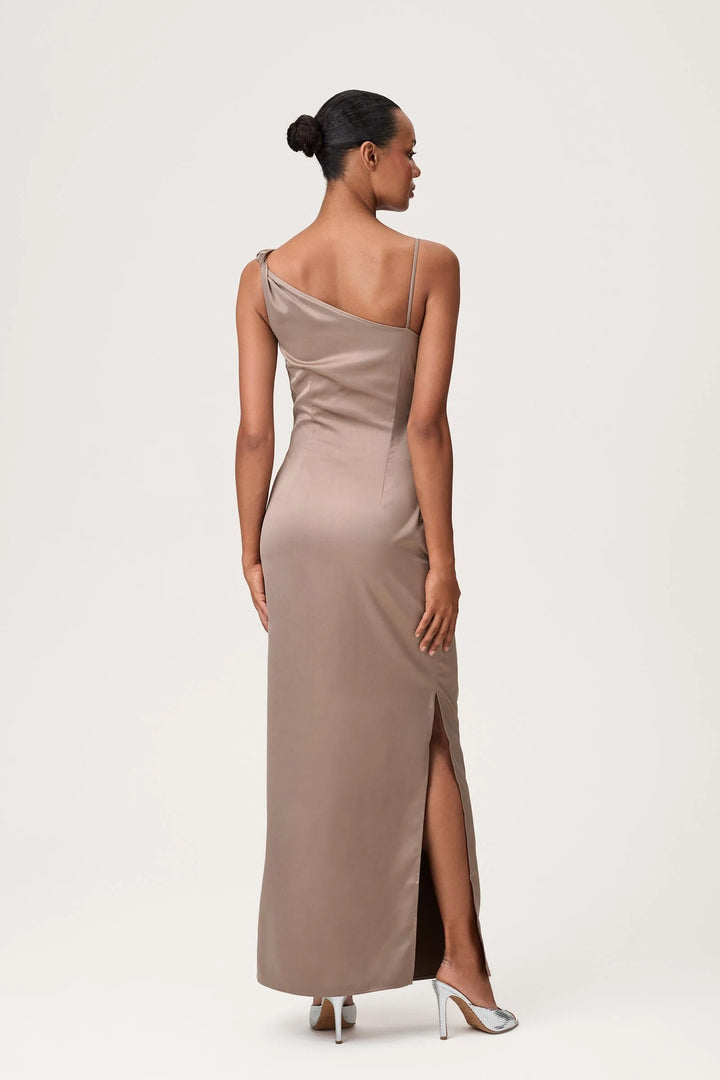 Almeria Maxi Dress Taupe