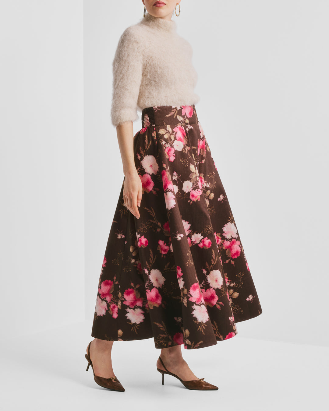 Hairy Knit Turtleneck Soft