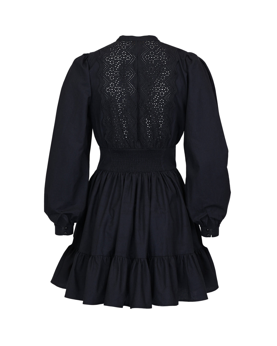 Winter Cotton Mini Dress Petite Flowers