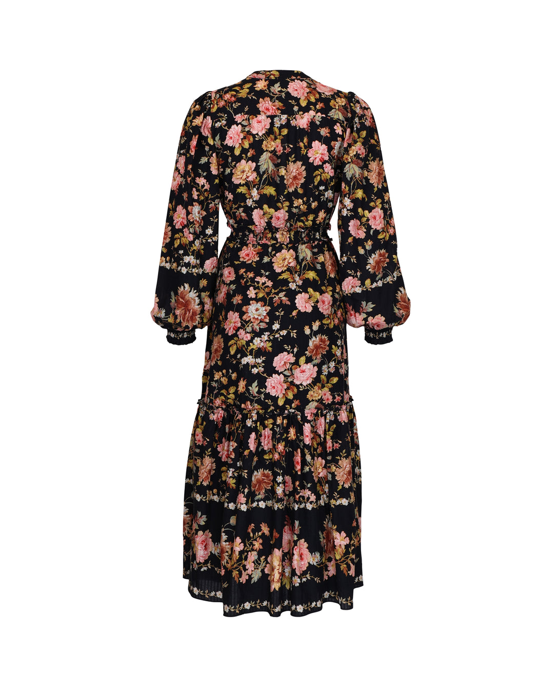 Bohemian Midi Dress Evening Field
