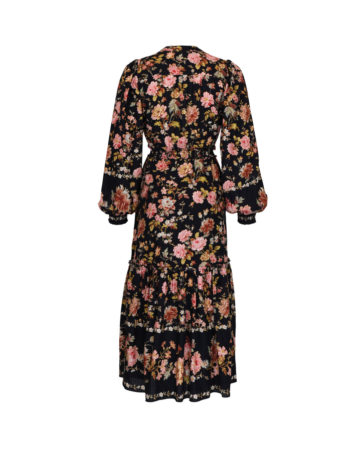 Bohemian Midi Dress Evening Field