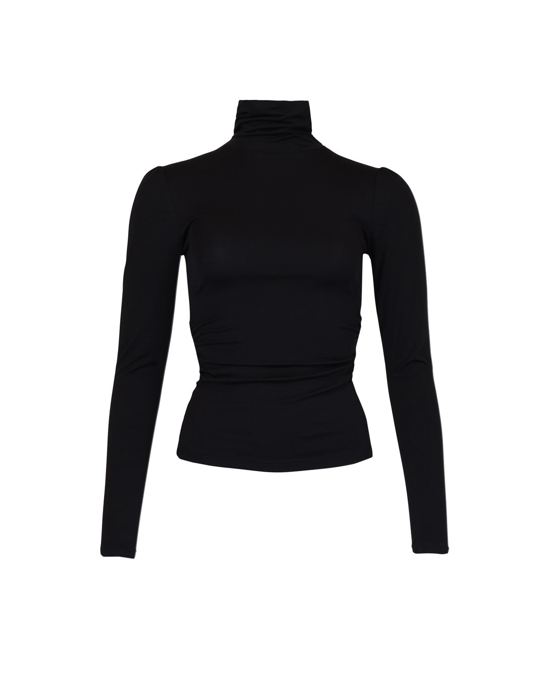 Jersey Turtleneck Black