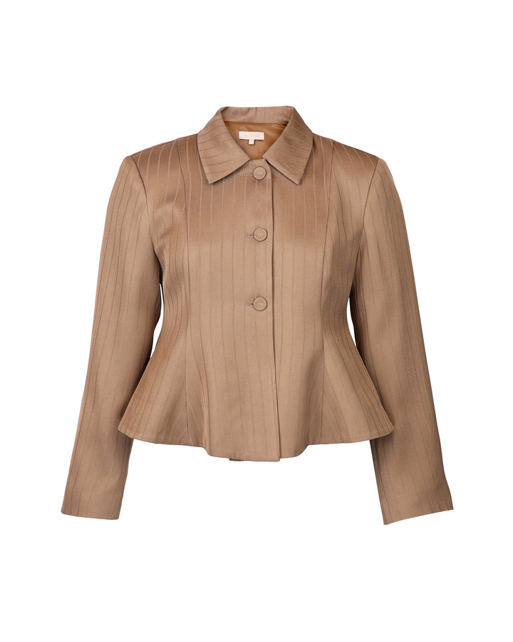 Tailored Blazer Camel