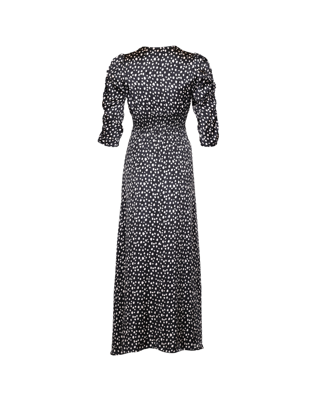 Jacquard Button-Down Dress Black Bliss