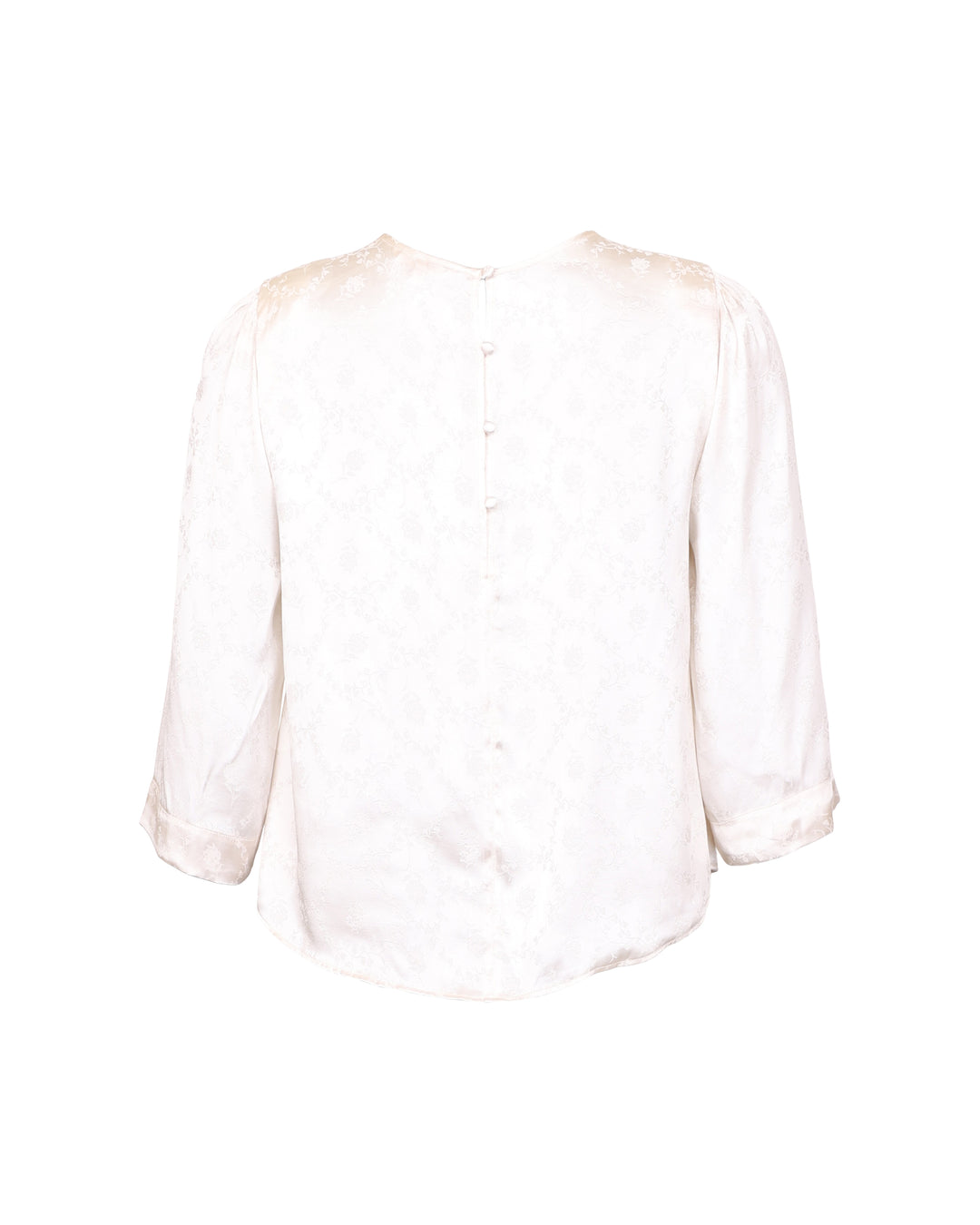 Jacquard Top Vintage White