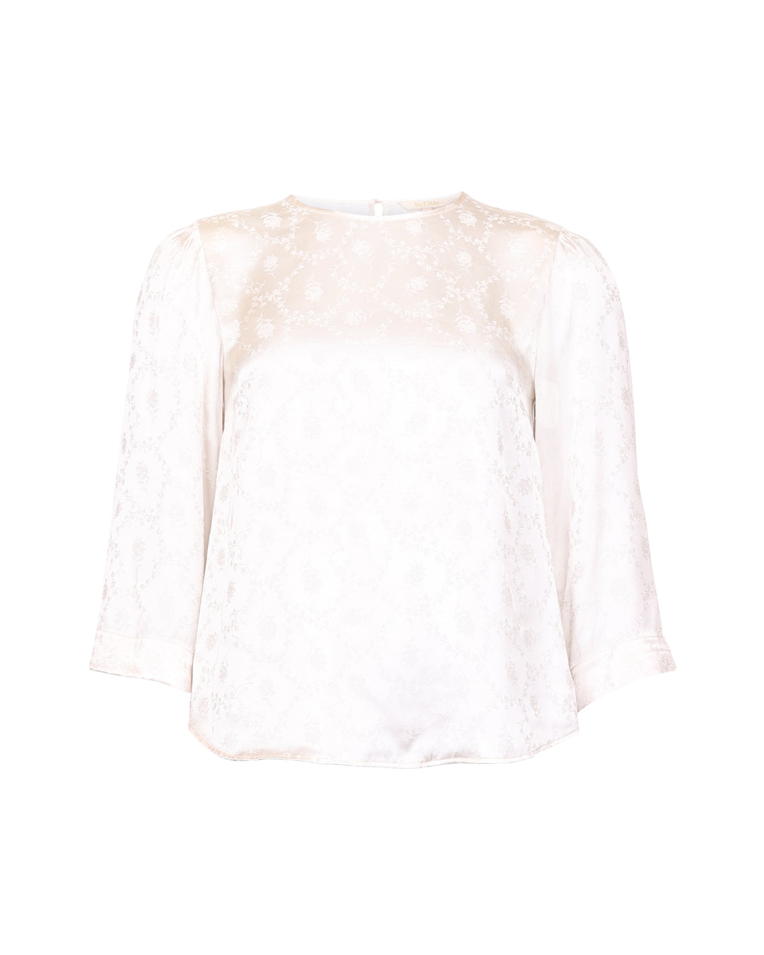 Jacquard Top Vintage White