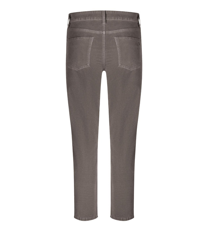 Piper Cropped Stone Grey