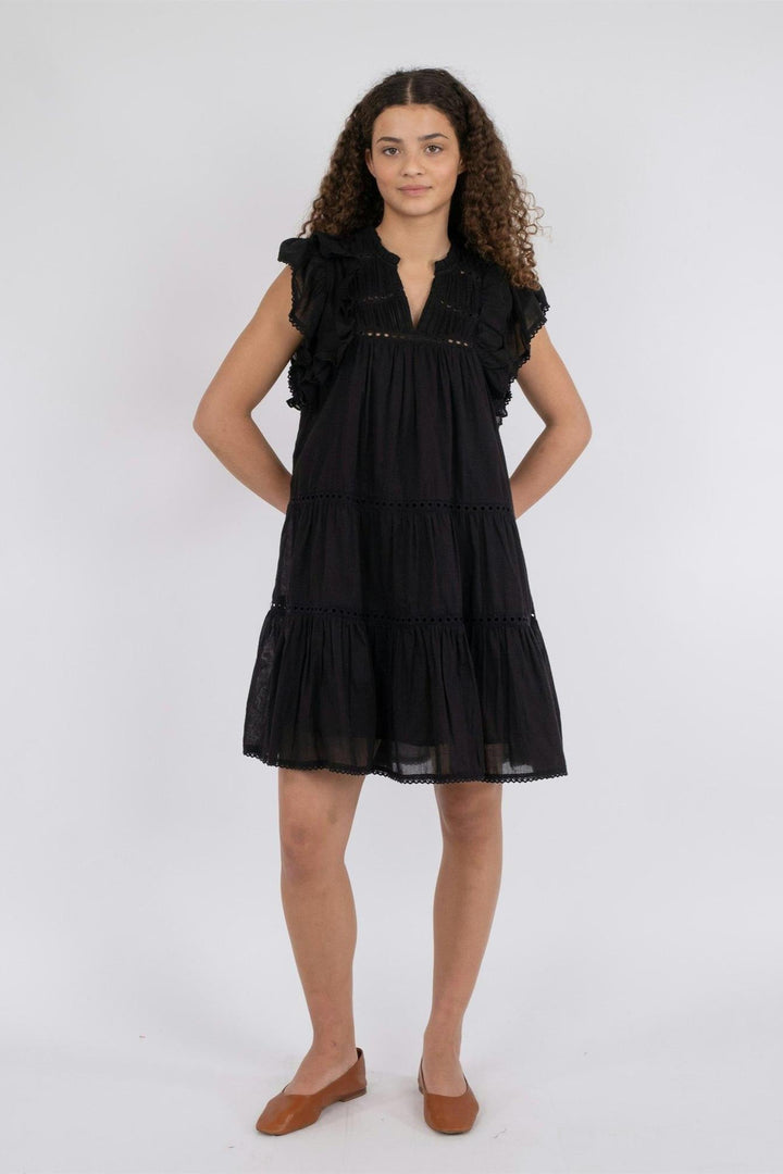 Jamma S Voile Dress Black