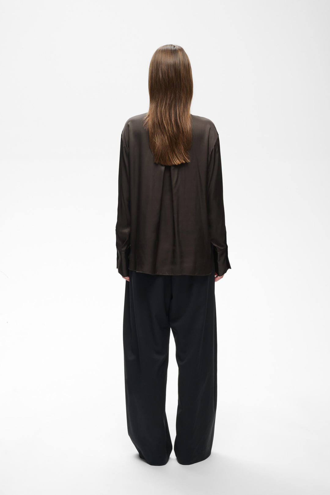 Paulineiw Shirt Chocolate Brown