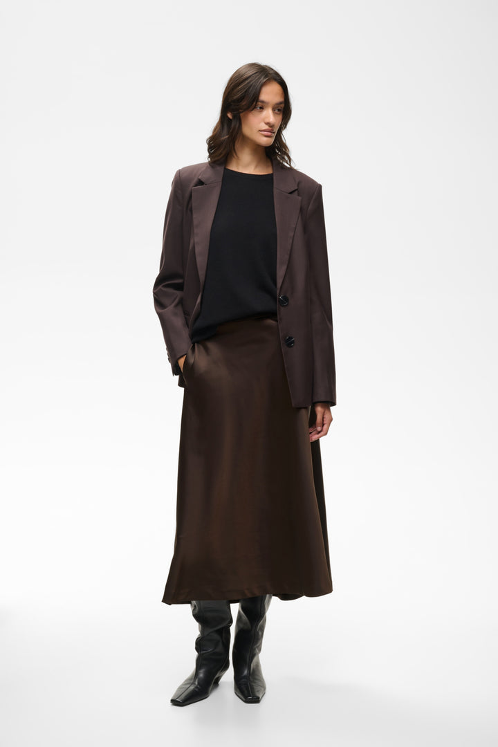 Zilkyiw Skirt Chocolate Brown