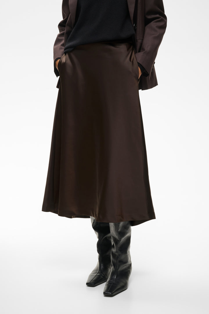 Zilkyiw Skirt Chocolate Brown