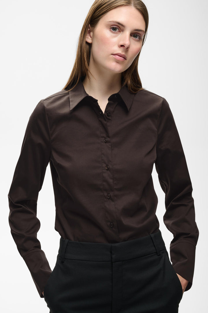 Callyiw Shirt Chocolate Brown