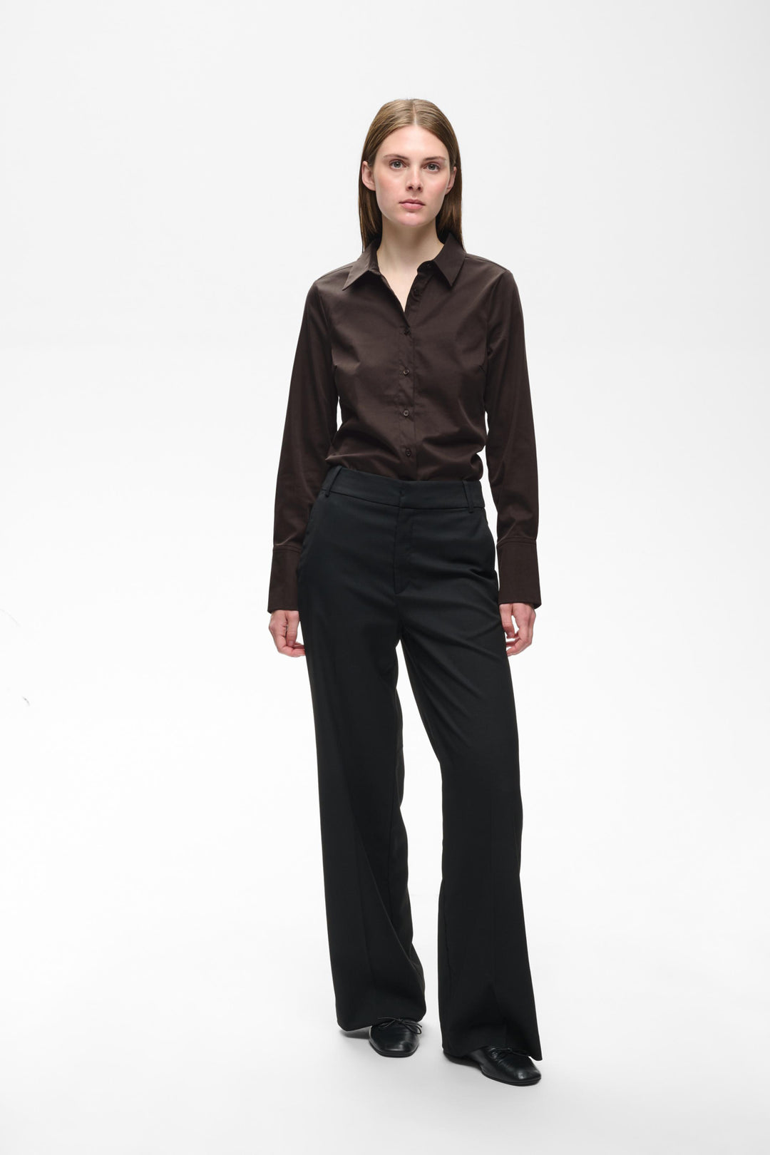 Callyiw Shirt Chocolate Brown