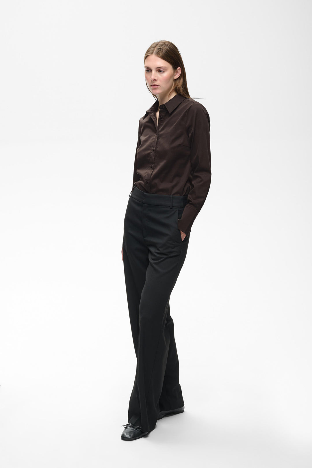 Callyiw Shirt Chocolate Brown