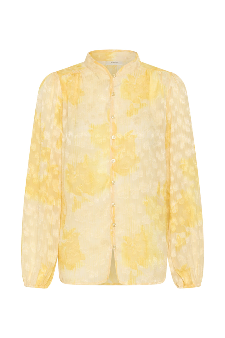 Cielleiw Shirt Yellow Illuminating Floral