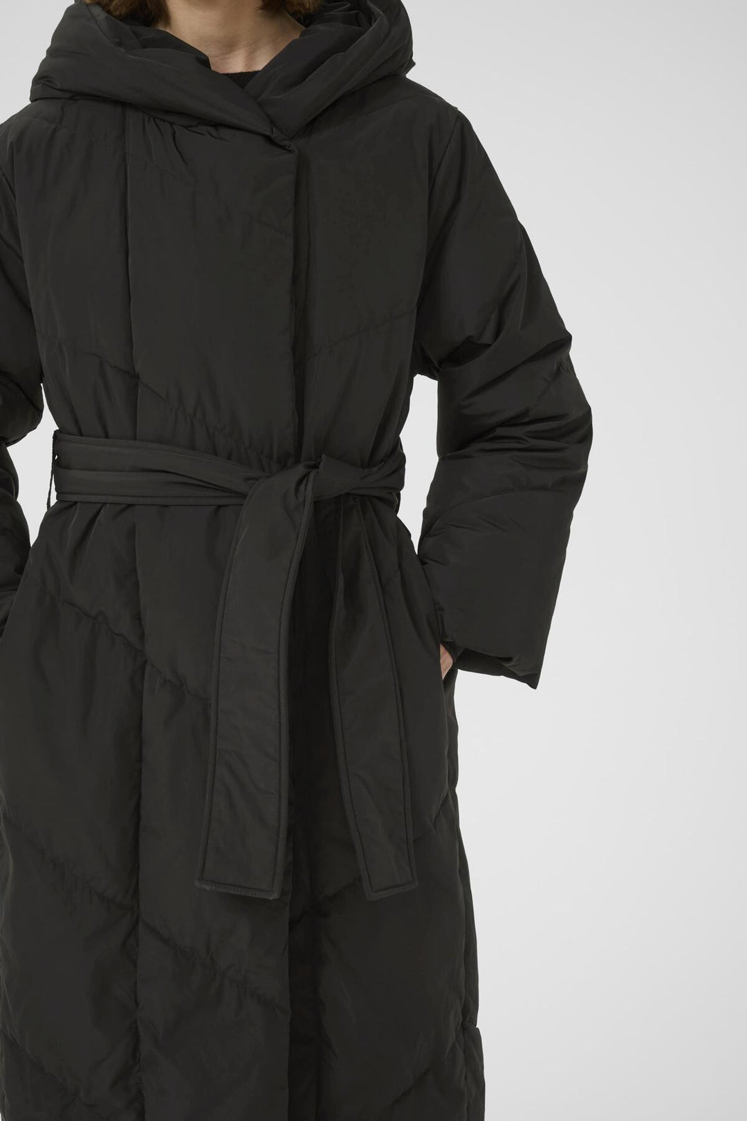 Yaziw Long Coat Black