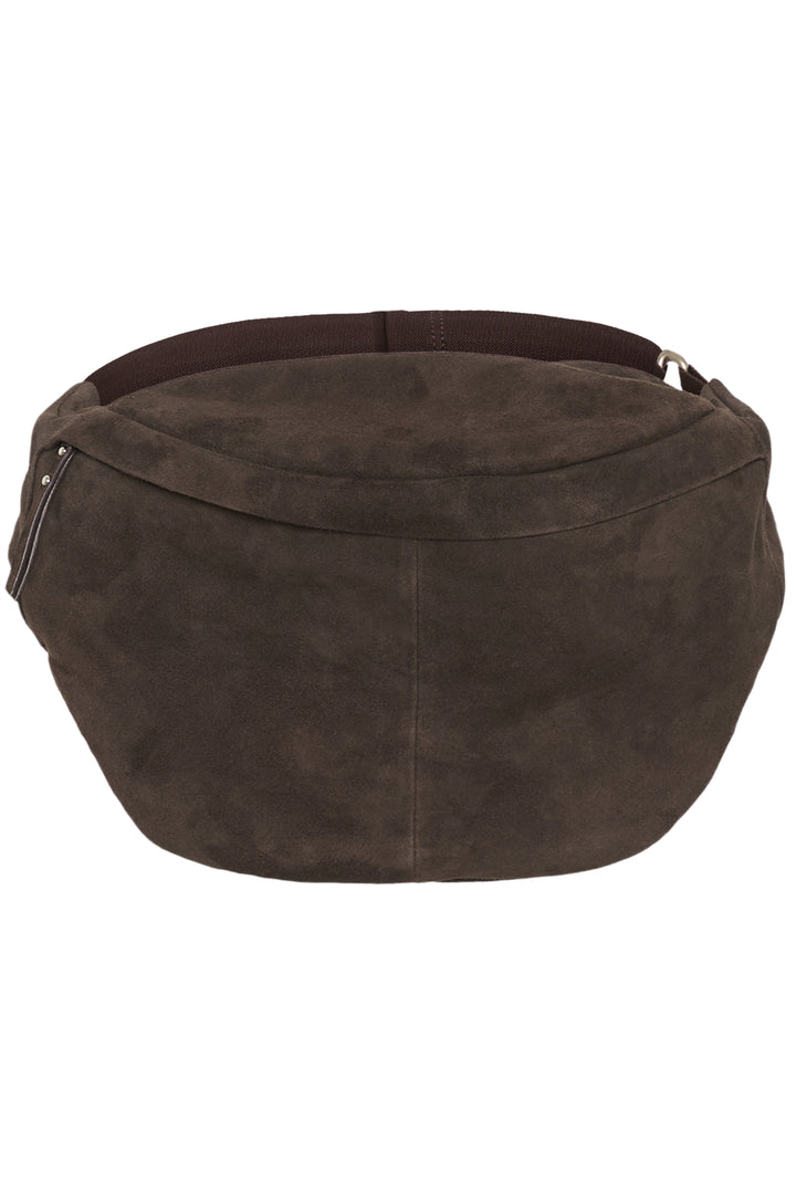 Rasidaiw Suede Bumbag Chocolate Brown