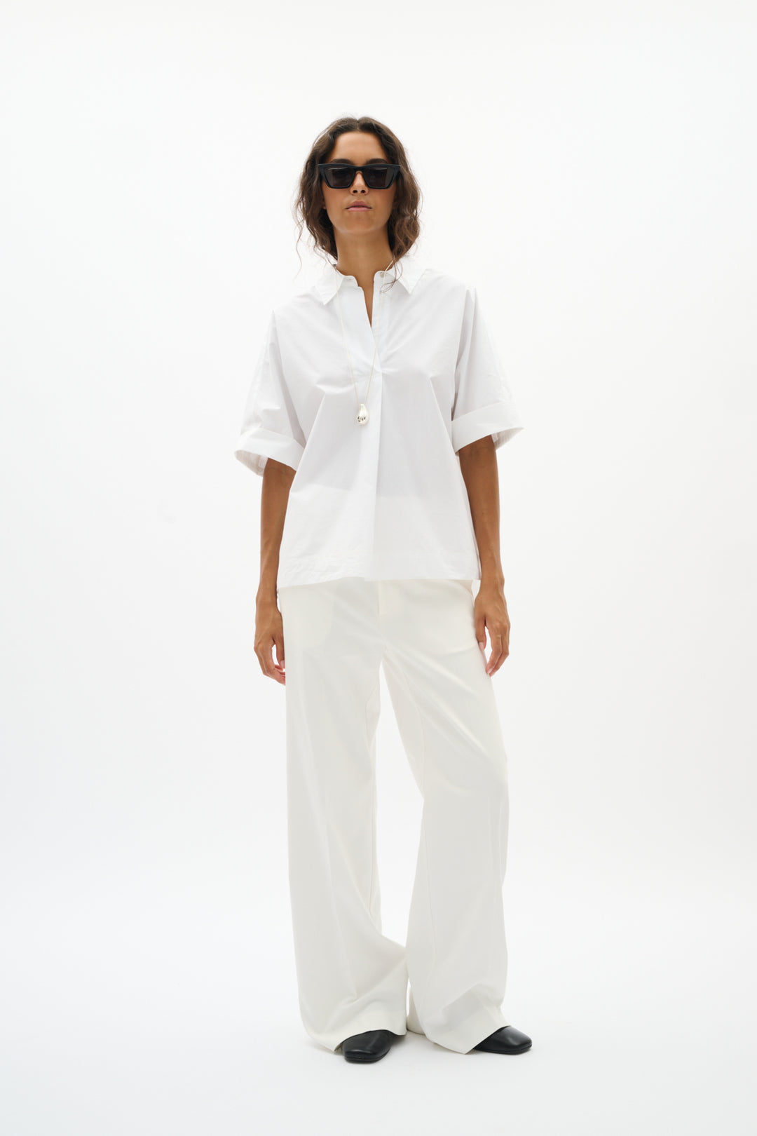 Elliniw Blouse Pure White