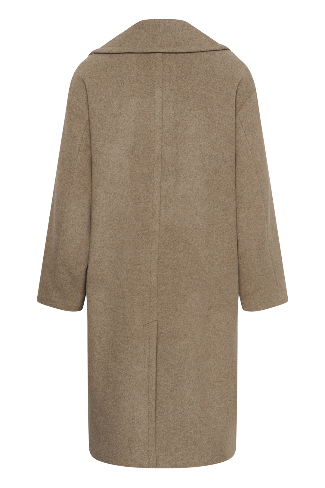 Zorahiw Db Coat Sandy Grey Melange