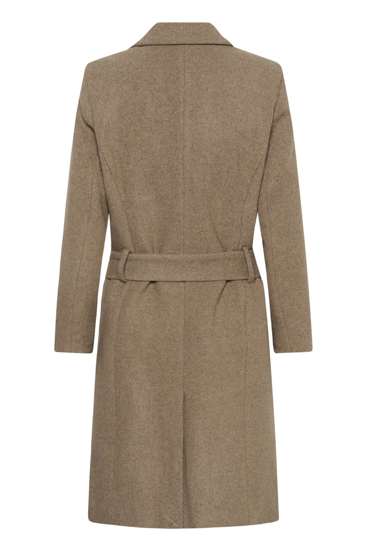 Zorahiw Classic Coat Sandy Grey Melange