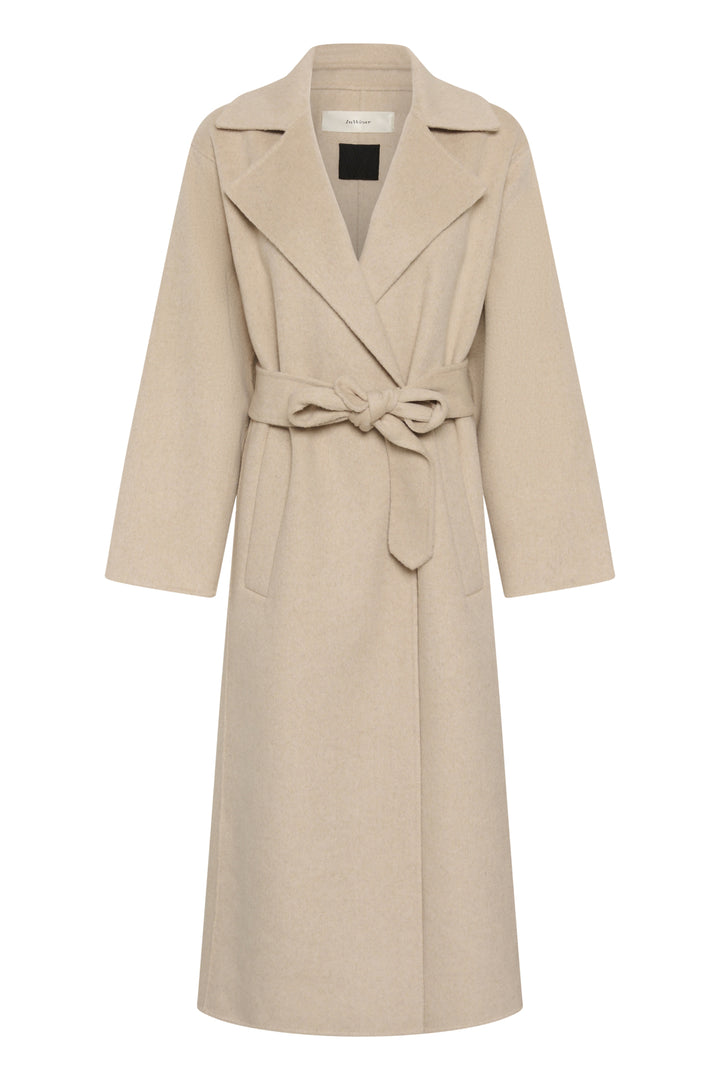 Zillaiw Long Coat French Nougat