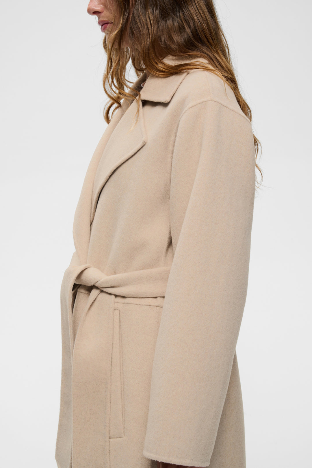 Zillaiw Long Coat French Nougat