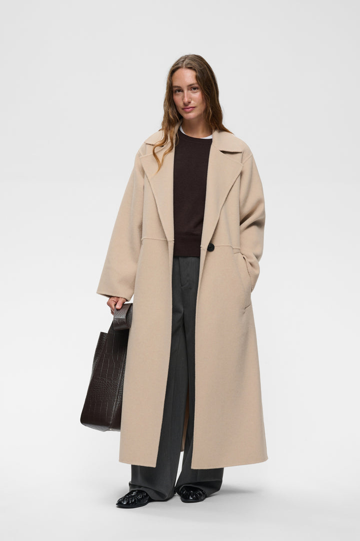Zillaiw Long Coat French Nougat
