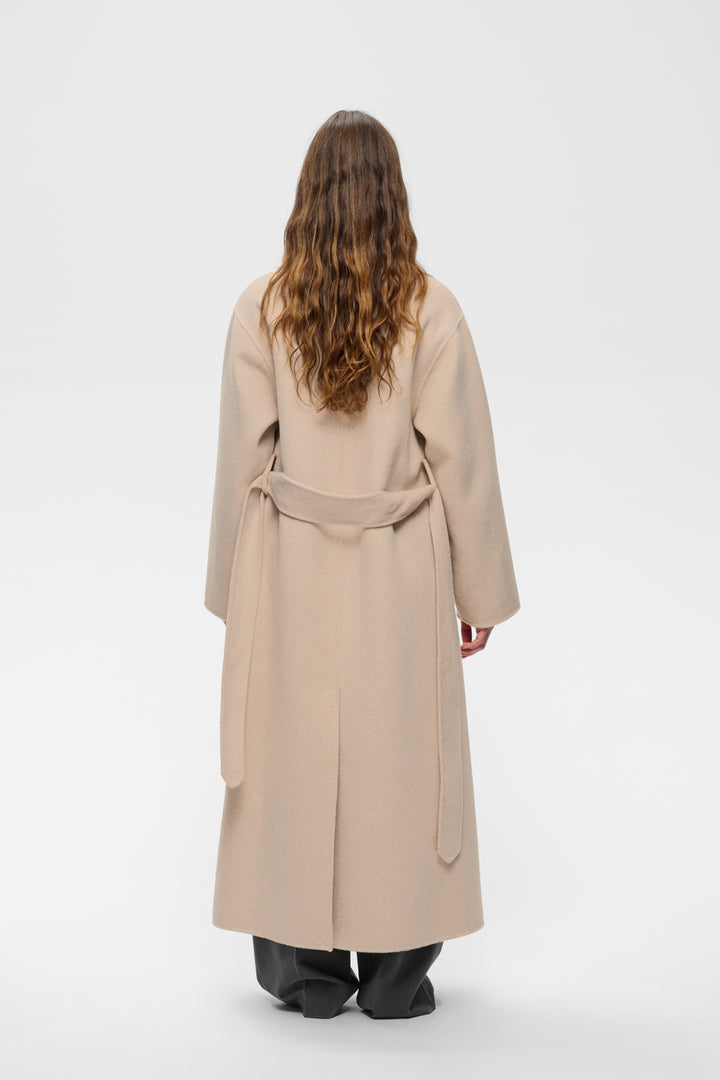 Zillaiw Long Coat French Nougat