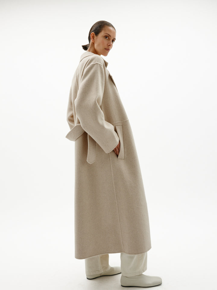 Zillaiw Long Coat French Nougat