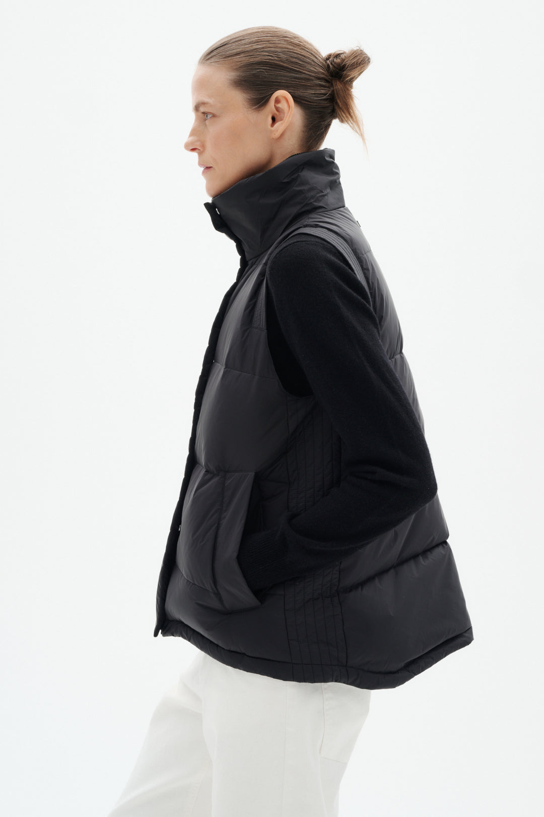 Halifaxiw Waistcoat Down Black